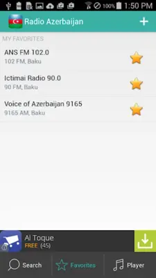 Radio Azerbaijan android App screenshot 0