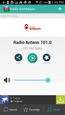 Radio Azerbaijan android App screenshot 2