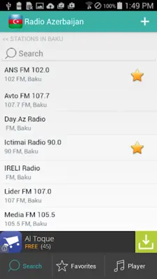 Radio Azerbaijan android App screenshot 3